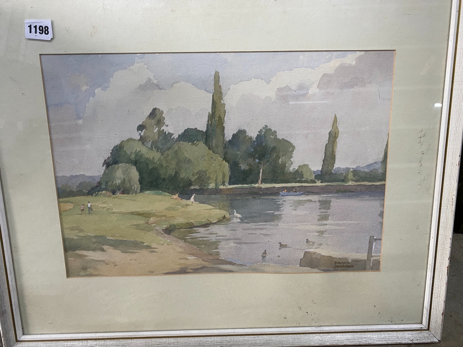 A collection of watercolours and prints